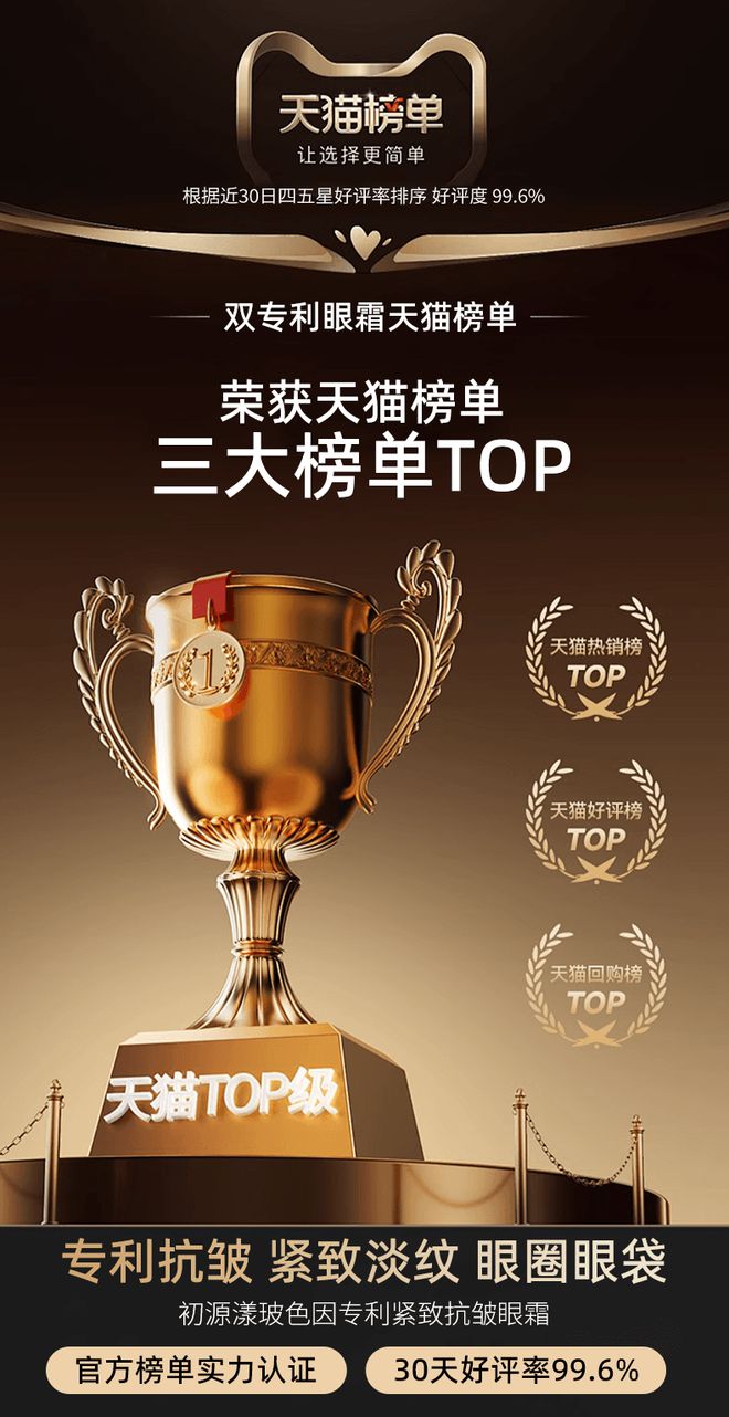 强！抗皱眼霜决赛圈十大品牌跟着选不迷路凯发K8旗舰店APP抗皱眼霜排行榜前十(图2)
